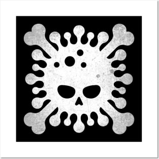 Virus Pirate Flag - Coronavirus Edition Posters and Art